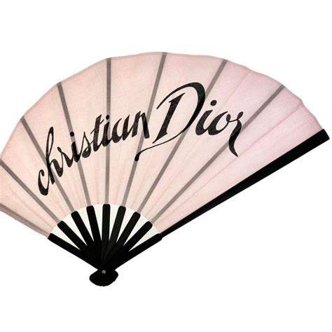 dior hand fan